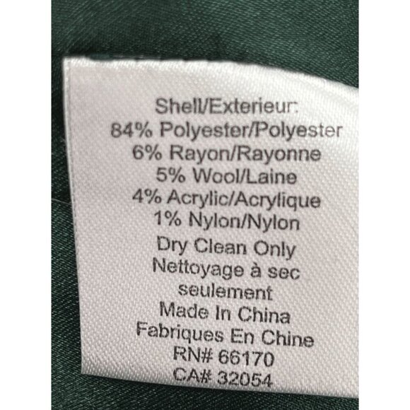 Anthropologie Mädchen Plaid Hooded Cape Constitutional Coat Leather Belt Size S - Picture 3 of 9